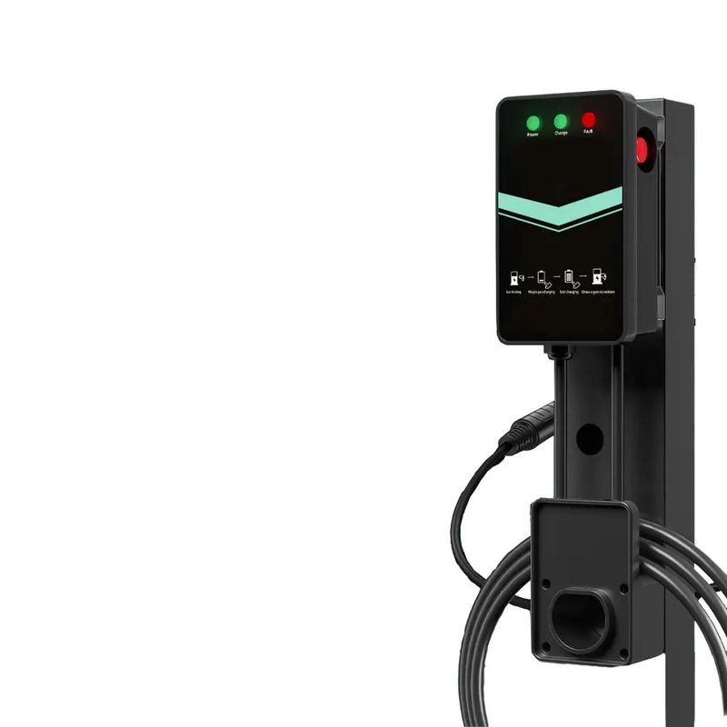 Standardowa europejska stacja ładowania elektrycznego typu 7kw Type2 32A AC