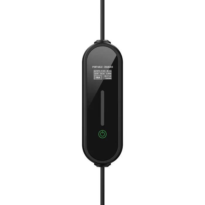 5 metrów kabel typ 1 ładowarka prądu przemiennego dla prądu regulowanego Ev