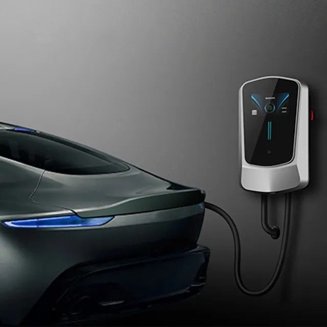 Aplikacja sterowania 3 Faza Poziom 2 Ładowarka ścienna EV Smart Car Home Charging Station