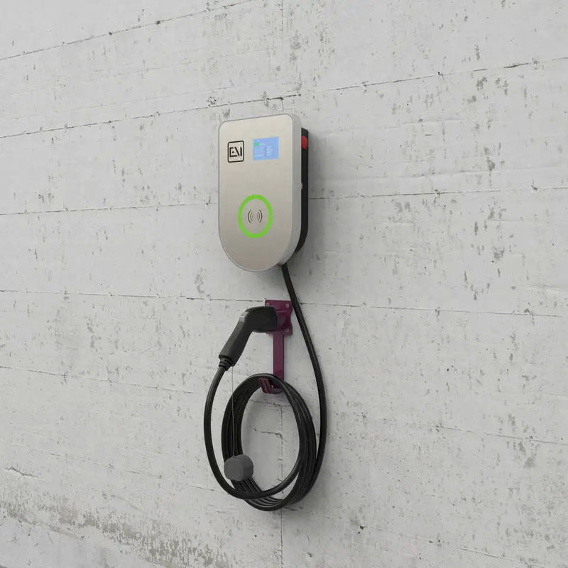 RFID Wall Boxer 7kw 32a Stacja ładowania EV na ścianie z kablem 5 metrów