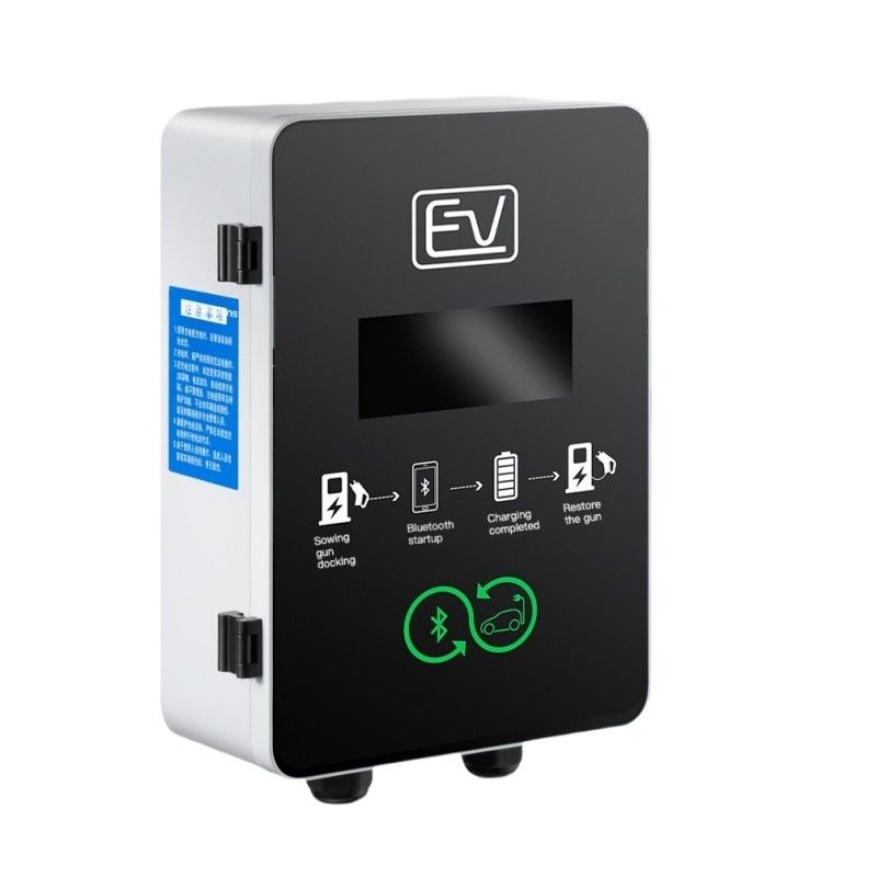7kw 3-fazowa szybka skrzynka elektryczna Naścienna stacja ładowania pojazdów elektrycznych typu 1 i typu 2