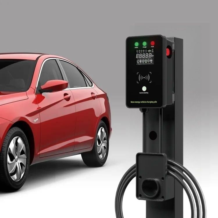 Ochrona przed prądem ściennym Typ 1 EV Ładowarka skrzynki ściennej AC220V Stój dla Tesli Audi BMW