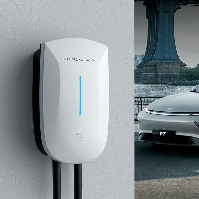 Aplikacja sterowania 22kw szybkie ładowanie ścienne stacja ładowania EV dla Tesla Audi