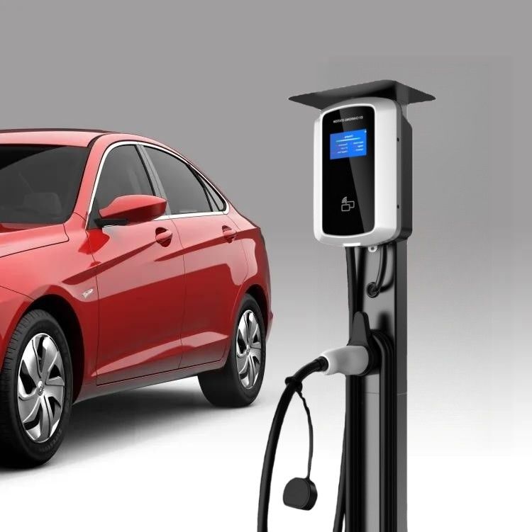 Wersja aplikacji AC 22 kilowatów Szybka stacja ładowania EV na ścianie OEM ładowarka EV