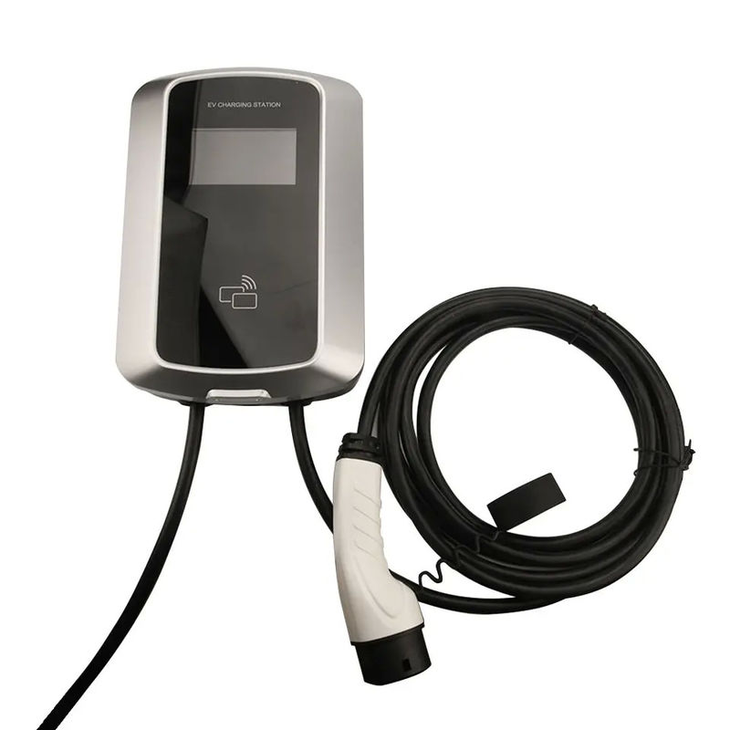 3-fazowy ekran LCD, ścienna stacja ładowania 7kw