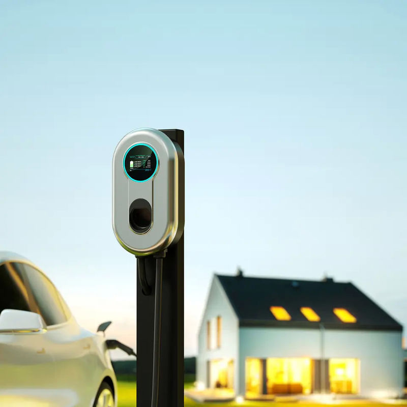 Odporny na warunki pogodowe ładowarka prądu jednoozbrojna 220V typu 1 dla pojazdów elektrycznych