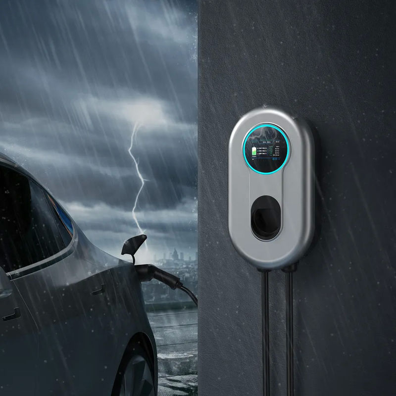 22kw karta RFID 5 metrów kablowa stacja ładowania mobilnego typu 2 EV