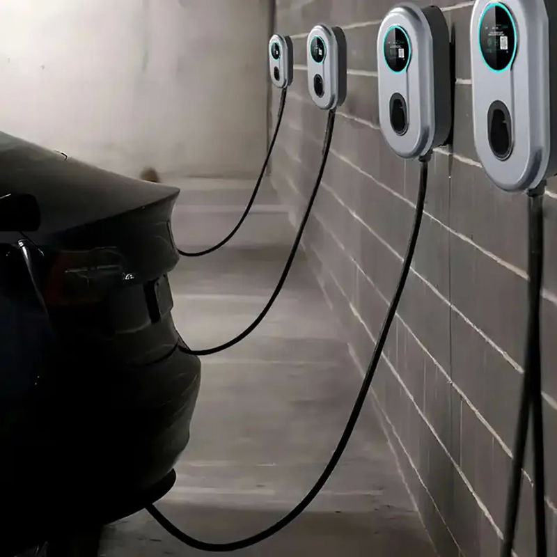 3 fazy 400 V Typ 2 AC EV Ładowarka Wi-Fi Ładowanie Regulowany prąd