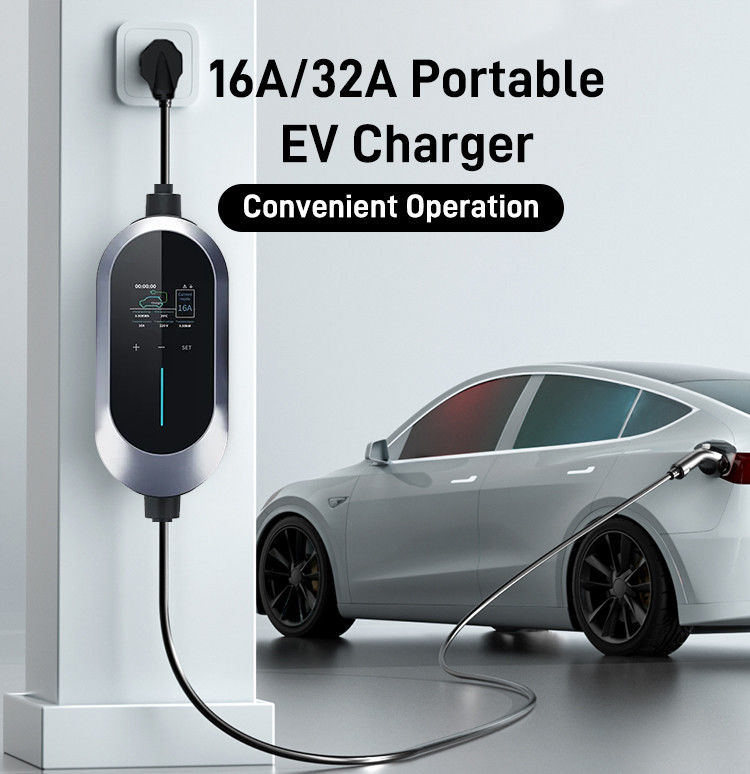 SAE J1772 Typ 1 Ładowarka przenośna do pojazdów elektrycznych o pojemności 1 7kw