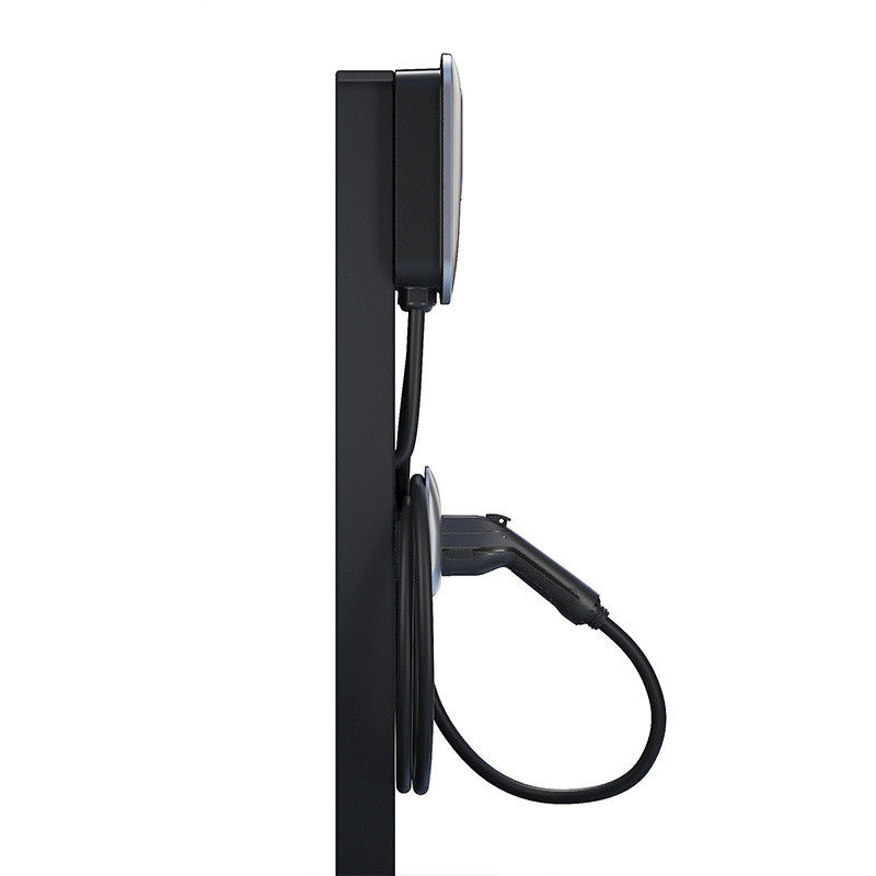 7.4 Meter Kolumna kablowa zamontowana 11kw Home Type 1 EV ładowarka z kartą RFID