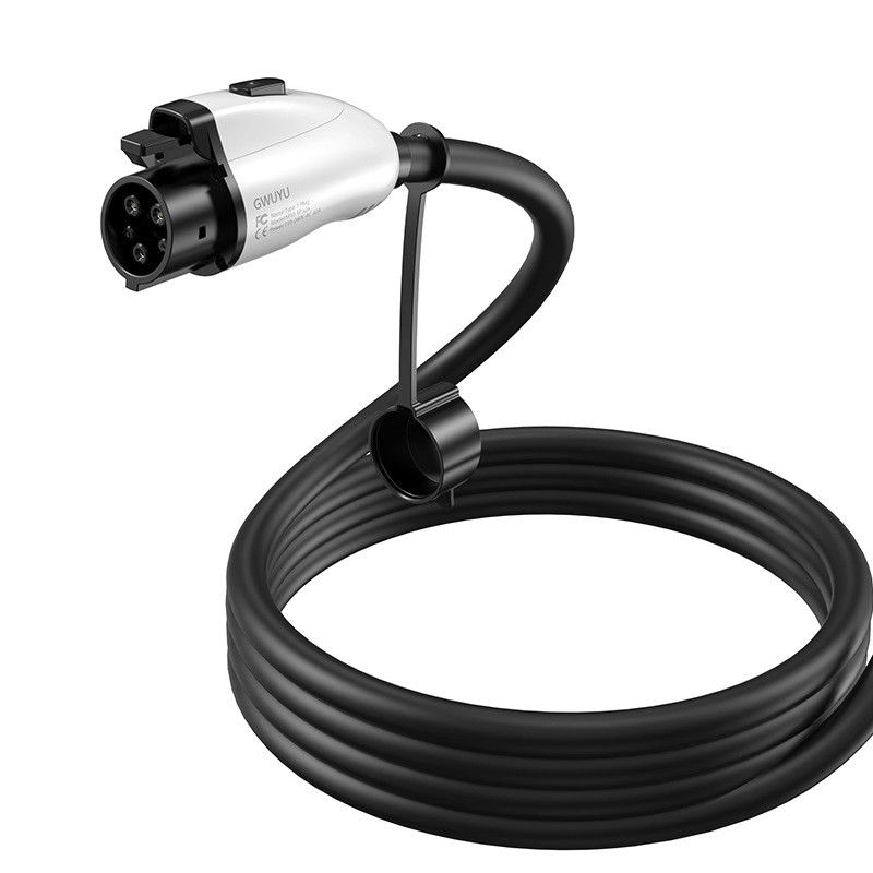 OEM ODM 48A Typ 1 Typ 2 Ładowarka Ac Ev Kabel do domowego ładowania z czujnikiem temperatury