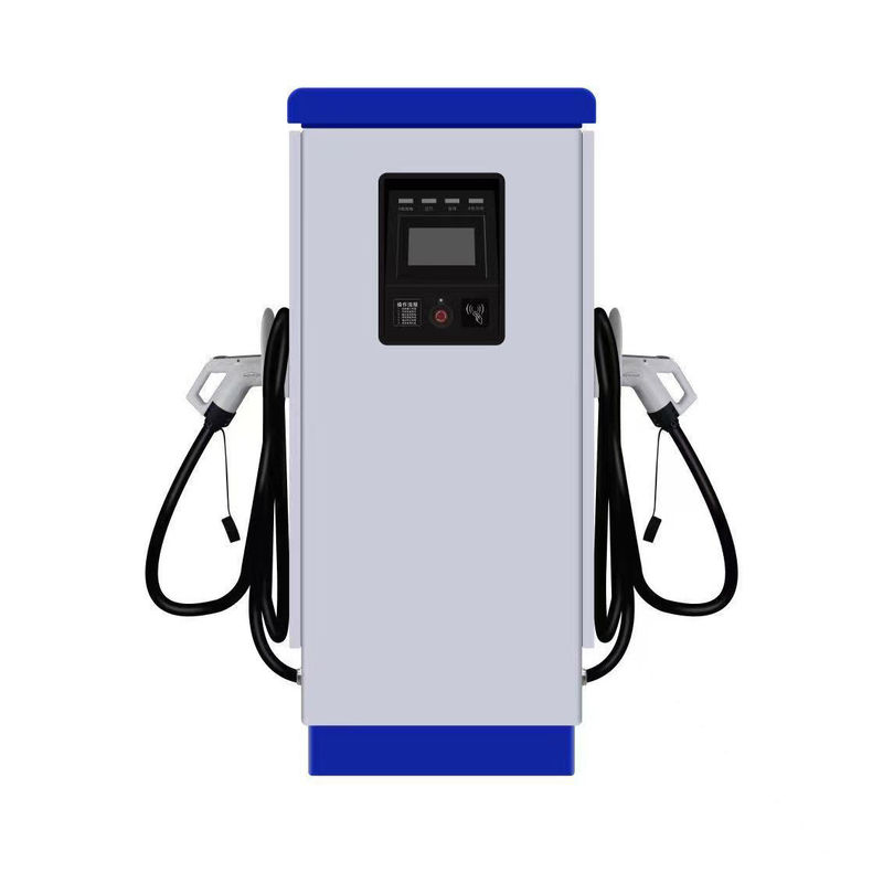 GB/T Podwójne pistolety 380V 4G EV Stacja ładowania prądu stałego Kolory dostosowane