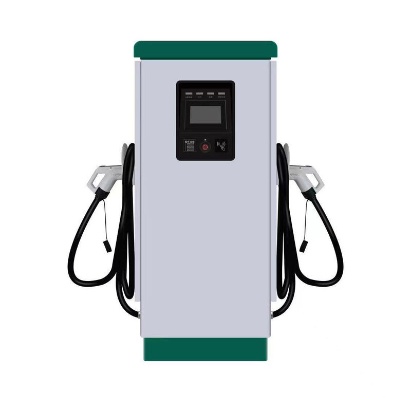 GB/T Podwójne pistolety 380V 4G EV Stacja ładowania prądu stałego Kolory dostosowane